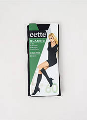 Chaussettes noir CETTE pour femme seconde vue