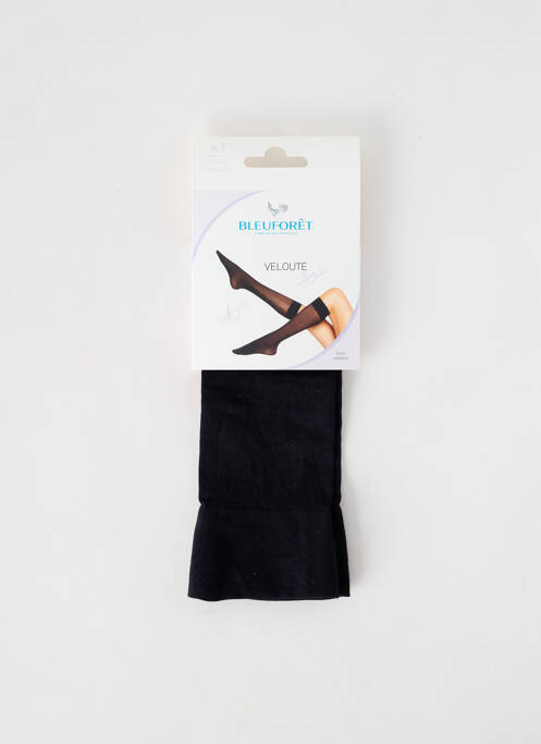 Chaussettes noir BLEU FORET pour femme