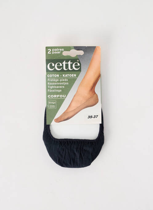 Chaussettes noir CETTE pour femme