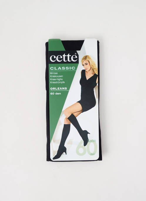 Chaussettes noir CETTE pour femme