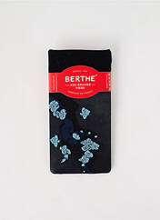 Chaussettes bleu BERTHE AUX GRANDS PIEDS pour femme seconde vue