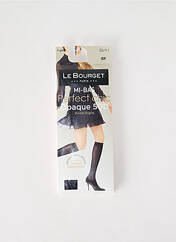 Chaussettes noir LE BOURGET pour femme seconde vue