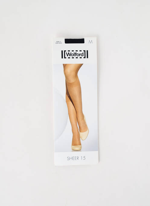 Chaussettes gris WOLFORD pour femme