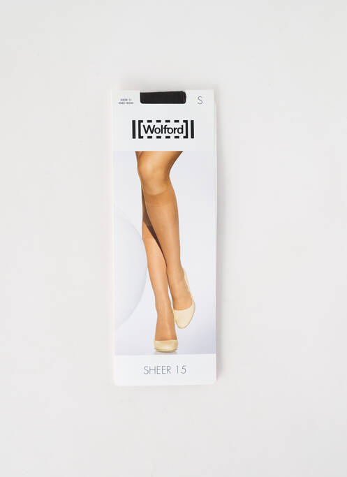 Chaussettes noir WOLFORD pour femme