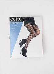 Collants noir CETTE pour femme seconde vue