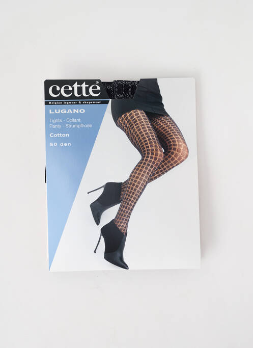 Collants noir CETTE pour femme