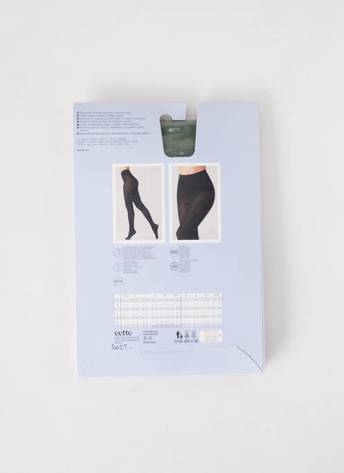Collants vert CETTE pour femme