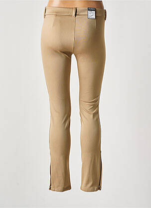 Pantalon slim stretch taille normale beige ZERRES femme