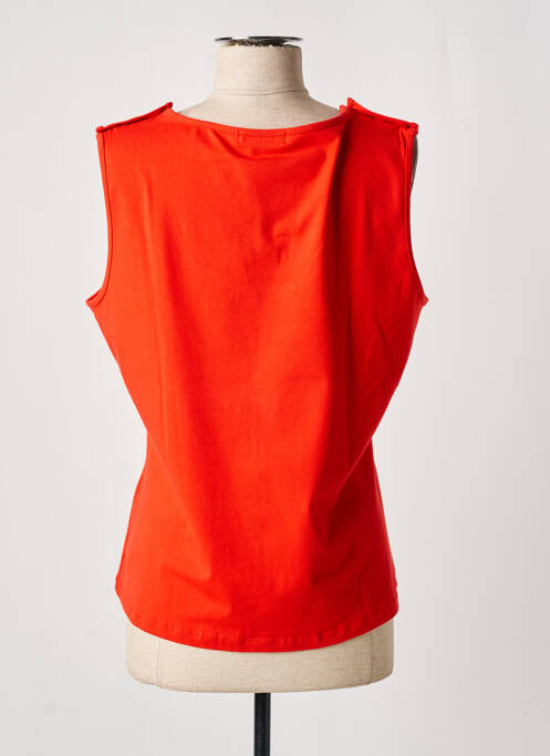 Débardeur orange PAUL BRIAL femme