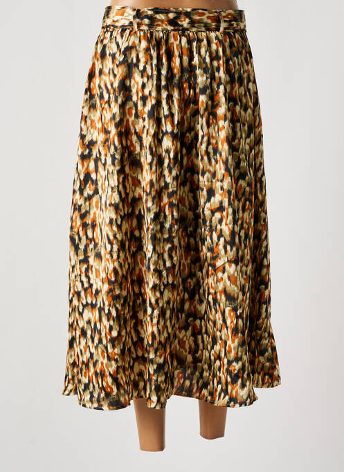 Jupe longue beige CERISE BLUE pour femme