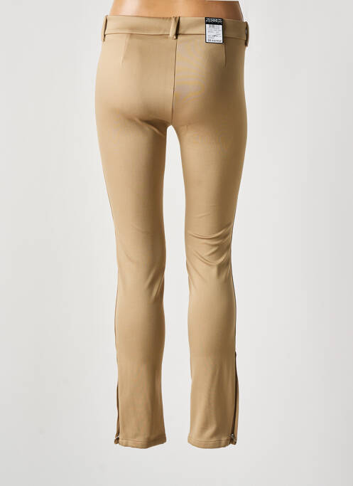 Pantalon slim beige ZERRES pour femme