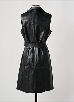 Robe mi-longue sans manche sans manche noir TRAMONTANA femme