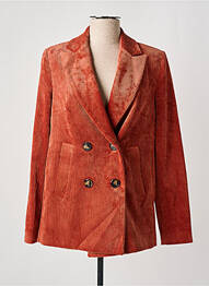 Blazer poches orange NINATI femme