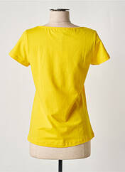 T-shirt jaune PAUL BRIAL pour femme seconde vue