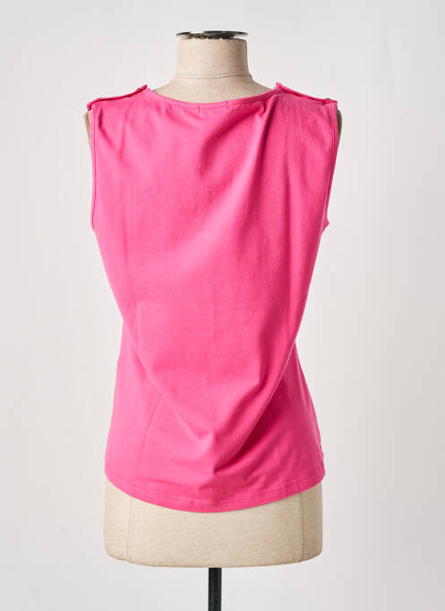 Débardeur rose PAUL BRIAL pour femme