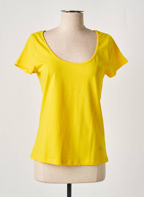 T-shirt jaune PAUL BRIAL pour femme