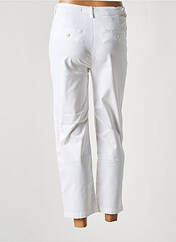 Pantalon 7/8 blanc REIKO pour femme seconde vue