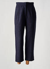 Pantalon 7/8 bleu SEE U SOON pour femme seconde vue