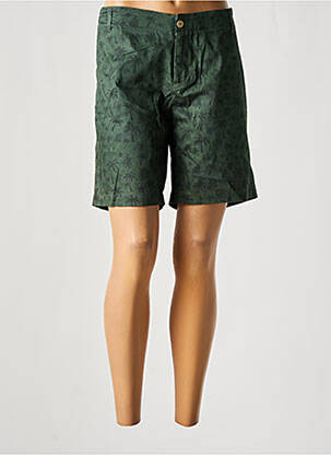 Short vert MARINE DE SAVOIE pour femme