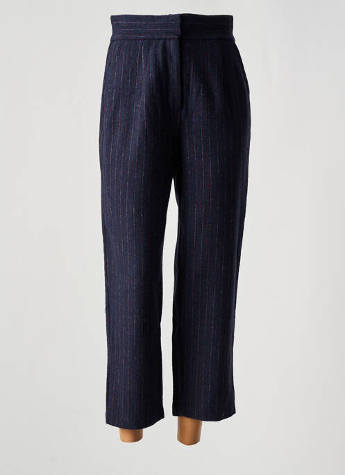 Pantalon 7/8 bleu SEE U SOON pour femme