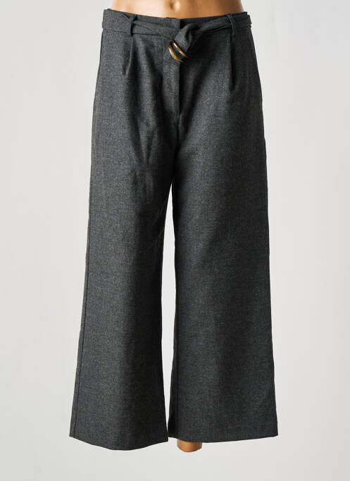 Pantalon 7/8 gris SEE U SOON pour femme