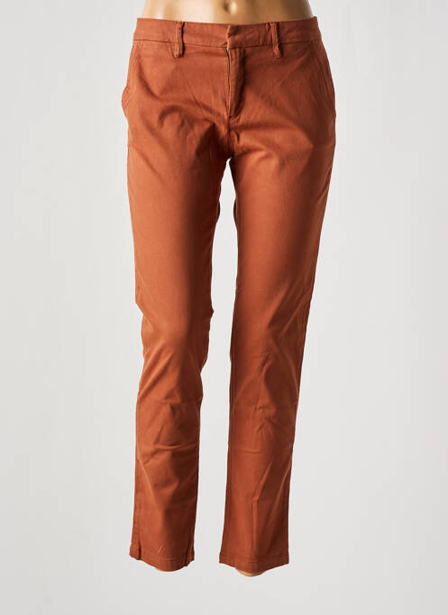 Pantalon chino orange REIKO pour femme