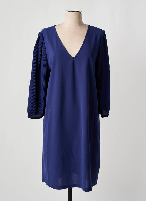 Robe mi-longue bleu VERO MODA pour femme