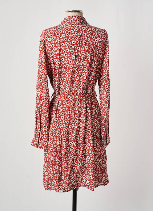 Robe mi-longue marron VERO MODA femme