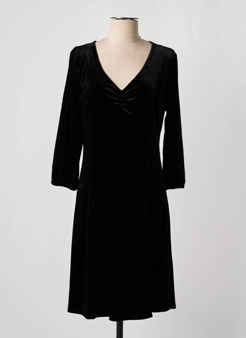 Robe mi-longue noir FRANSA pour femme