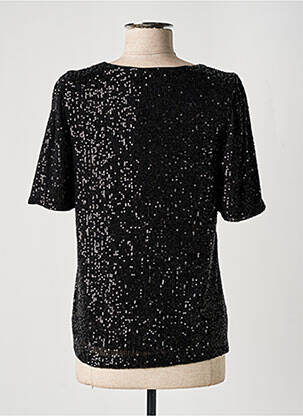 Top manches courtes manches courtes noir ICHI femme