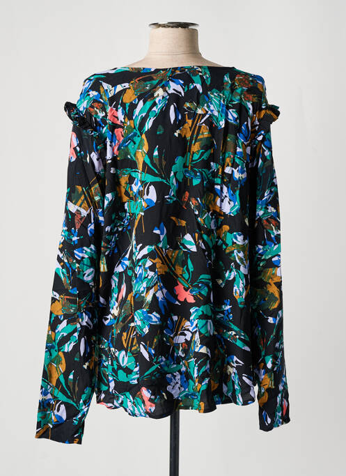 Blouse noir ICHI pour femme