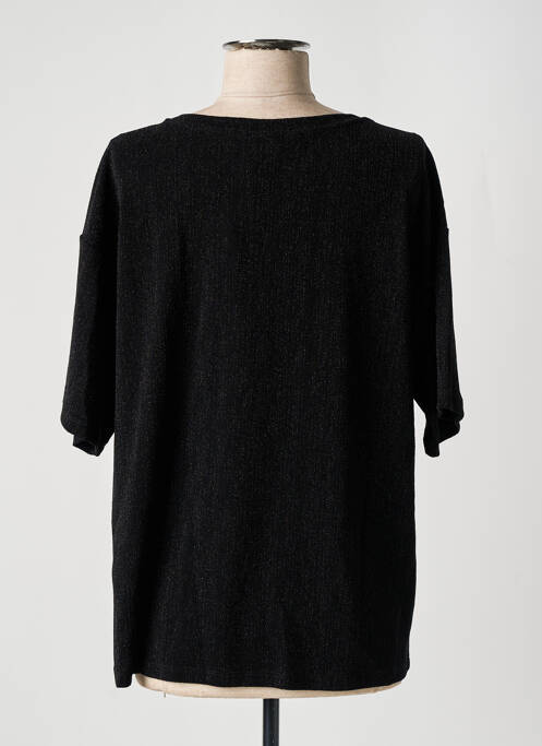 Top noir ICHI pour femme