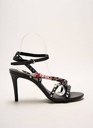 Sandales/nu pieds talon aiguille talon de 7 à 9cm noir ASH femme