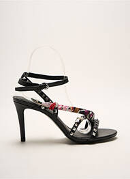 Sandales/nu pieds talon aiguille talon de 7 à 9cm noir ASH femme