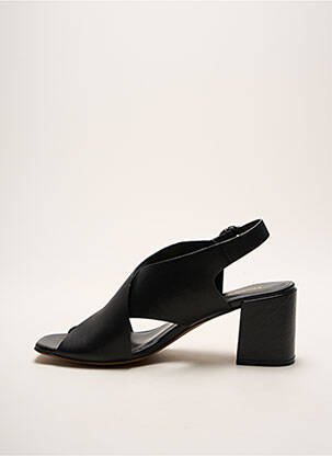 Sandales/nu pieds matière lisse talon de 4 à 6cm noir BRUNO PREMI femme