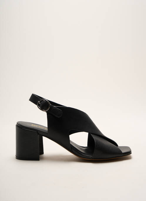 Sandales/Nu pieds noir BRUNO PREMI pour femme