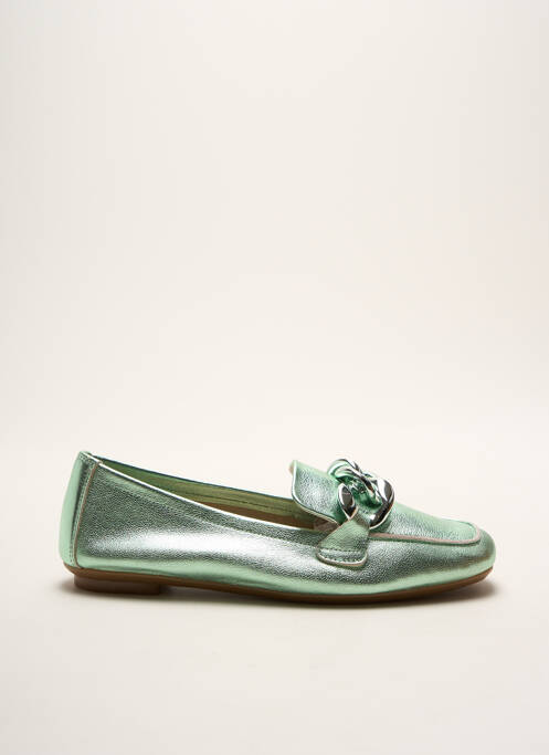 Mocassins vert REQINS pour femme