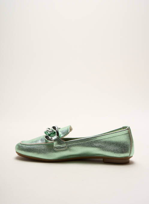 Mocassins vert REQINS femme