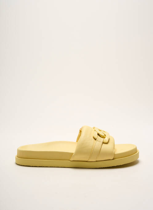 Mules/Sabots jaune HOGL pour femme