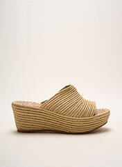 Mules/Sabots beige NIMAL pour femme seconde vue