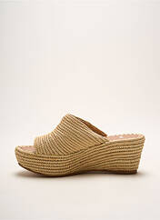 Mules/Sabots beige NIMAL pour femme seconde vue