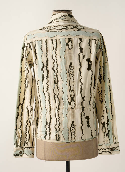 Veste casual beige STORIATIPIC pour femme