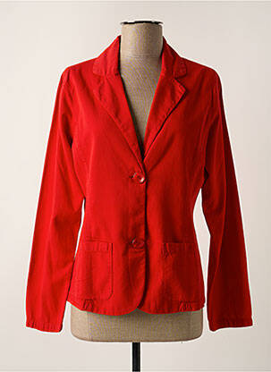 Blazer poches rouge AGATHE & LOUISE femme