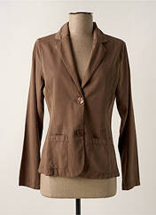 Blazer marron AGATHE & LOUISE pour femme seconde vue