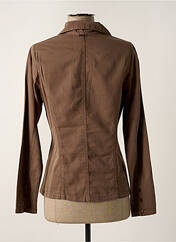 Blazer marron AGATHE & LOUISE pour femme seconde vue