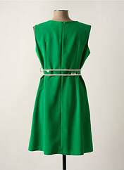 Robe mi-longue vert HIPPOCAMPE pour femme seconde vue