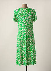 Robe mi-longue vert SIGNE NATURE pour femme seconde vue