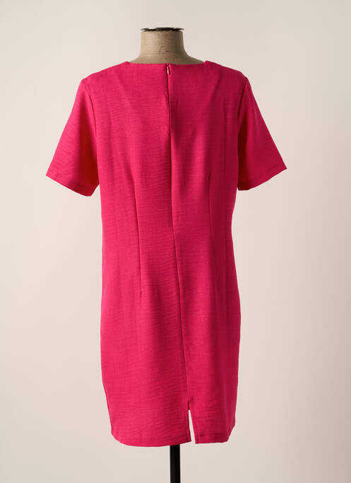 Robe courte rose ELEANE pour femme