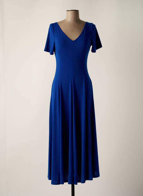 Robe longue bleu REVD'ELLE pour femme