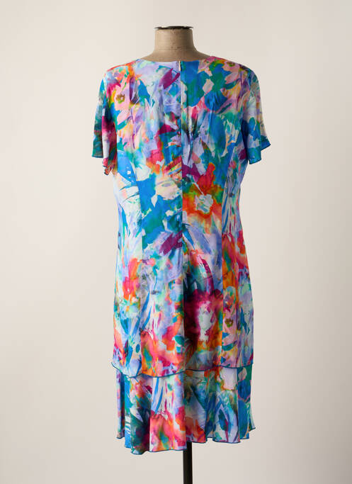 Robe mi-longue bleu GEVANA pour femme